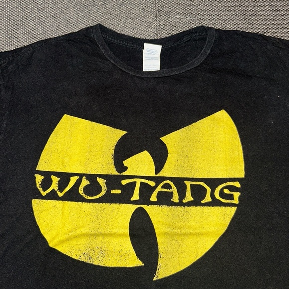 Vintage Other - Vintage Y2K Wu-Tang Black Faded Hip Hop Rap T-Shirt XXL 2XL
